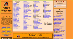 Desktop Screenshot of anzacwebsites.com